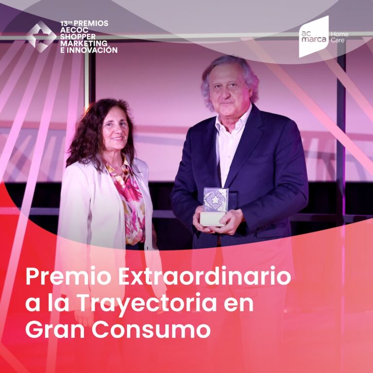 premio extraordinario a la trayectoria en gran consumo